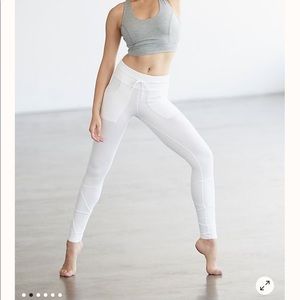 White Free People Leggings